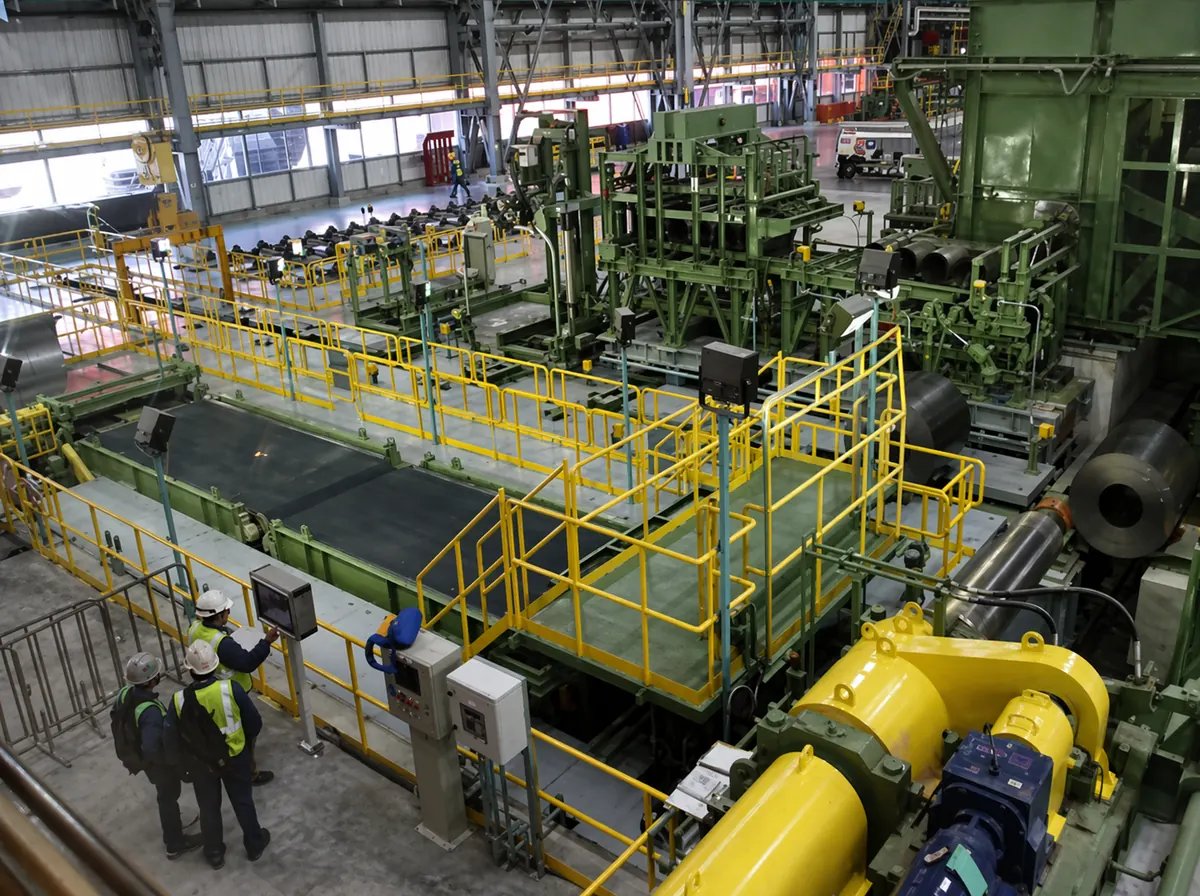 Planta Galvak Steel, obra de CLYCSA