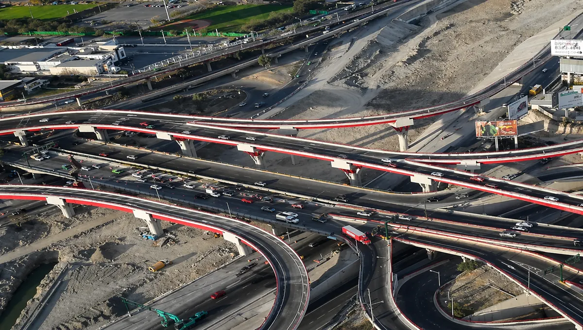 Puentes Gonzalitos, obra de CLYCSA